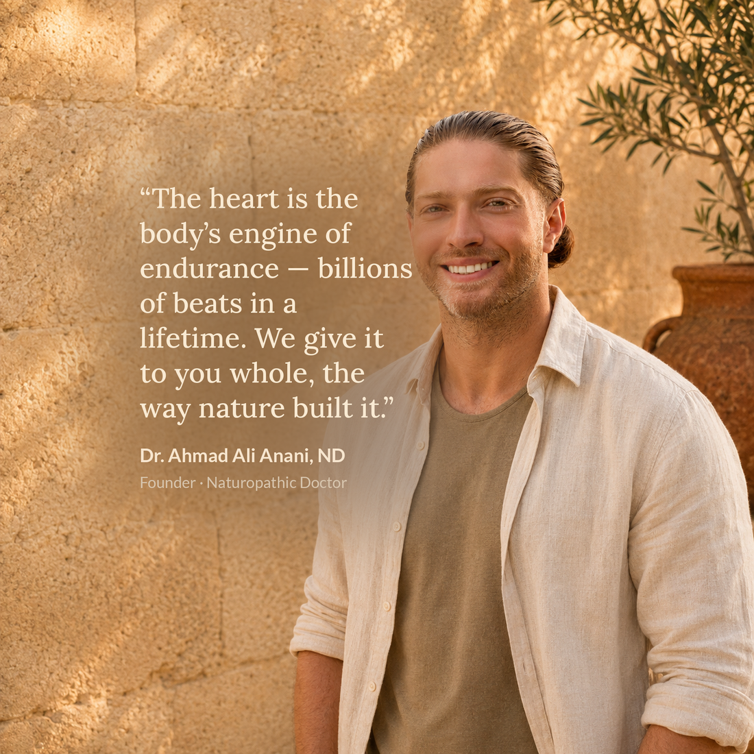 Dr. Ahmad Ali Anani ND — the heart is the body’s engine of endurance